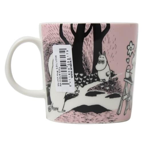 ARABIA アラビア Moomin ムーミン マグ ラブ(ピンク) 300ml Love マグカップ|rocco-shop|02