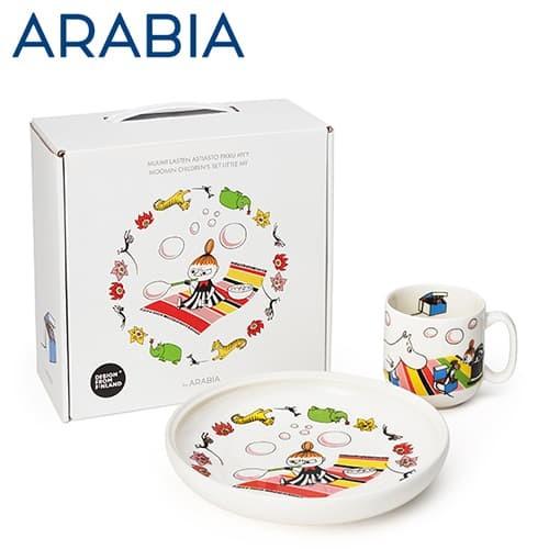ARABIA アラビア Moomin ムーミン チルドレンセット プレート＆マグ 
