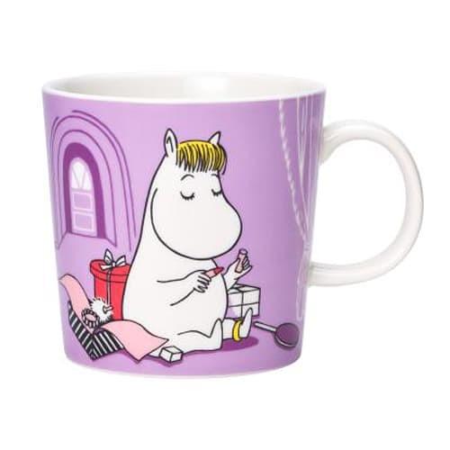ARABIA アラビア Moomin ムーミン マグ スノークのおじょうさん ライラック 300ml Snorkmaiden Lilac マグカップ｜rocco-shop｜02