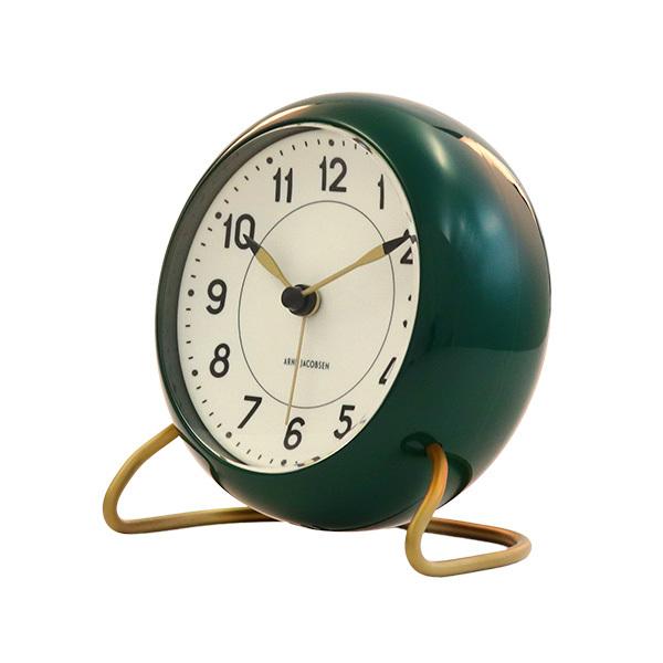 ARNE JACOBSEN アルネ・ヤコブセン 置時計 Station table clock ステーション テーブルクロック グリーン 11cm｜rocco-shop｜03