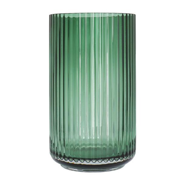 並行輸入品』『売りつくし』花瓶 ガラス おしゃれ 北欧 25cm グリーン 
