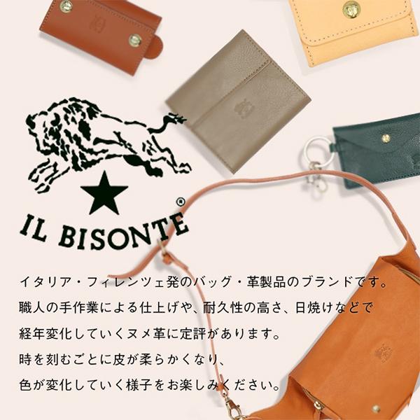 IL BISONTE イルビゾンテ CARD CASE カードケース NERO ブラック BK116 SCC004 名刺入れ PO0001 名刺|rocco-shop|07