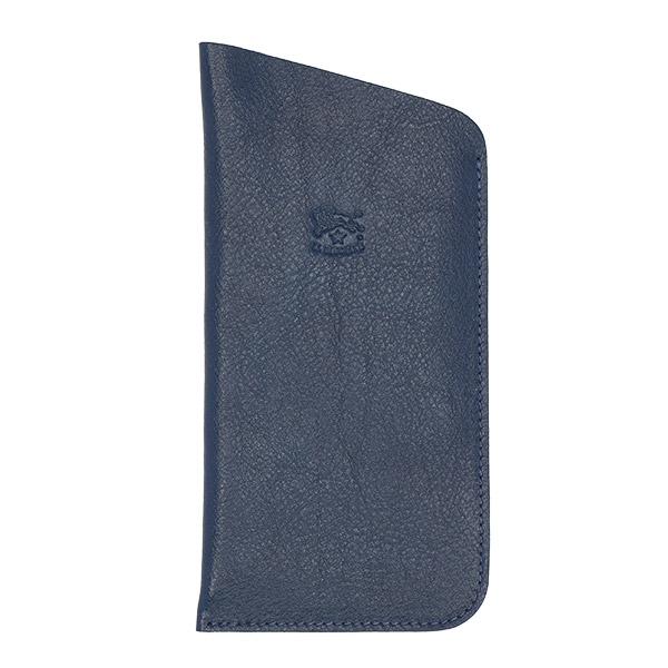 IL BISONTE イルビゾンテ GLASSES CASE メガネケース BLUE ブルー BL137 SCA006 PV0005｜rocco-shop｜02