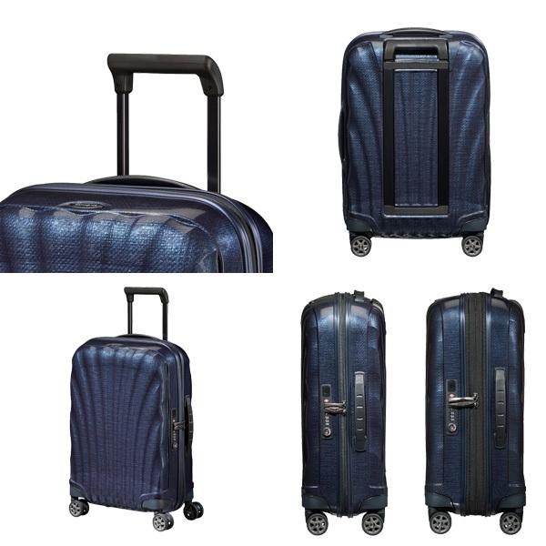 サムソナイト C-LITE シーライト スピナー 55cm コスモライト EXP ミッドナイトブルー Samsonite C-lite Spinner 134679-1549｜rocco-shop｜03