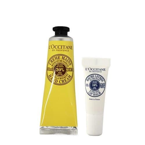 並行輸入品』ロクシタン シア リップ＆ハンドクリーム バニラブーケ 2