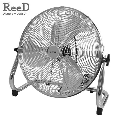 代引不可』扇風機 ReeD フロアファン 40cm メタリックシルバー RD 