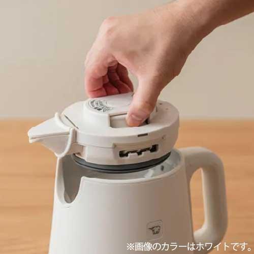 STAN. 電気ケトル 象印 スタン 0.8L 800ml ホワイト CK-PA08-WA『送料