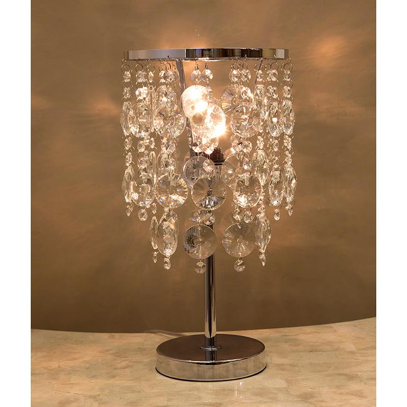 フレンチ クリスタル  シャンデリア テーブルランプ fu-collection】 豪華 シャンデリア型 クリスタル テーブル