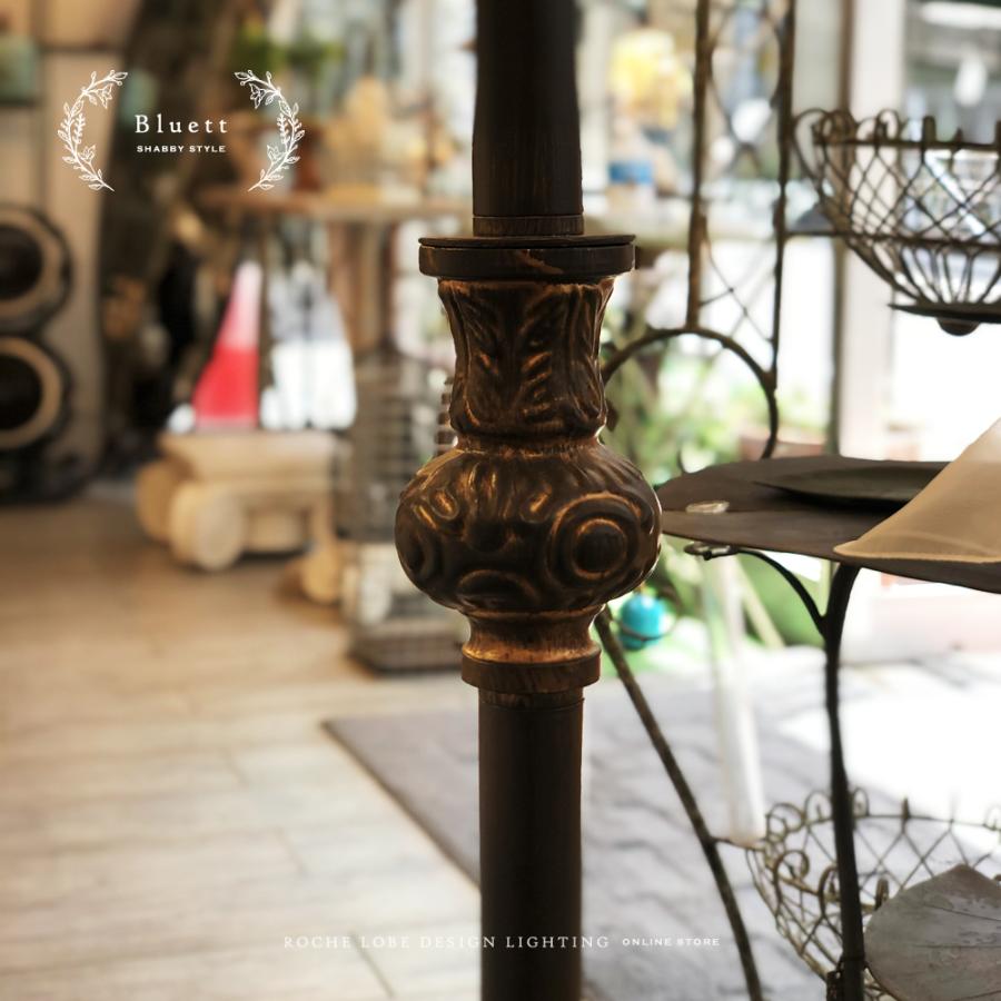 スタンドシャンデリア フロアライト 照明 LED対応 アンティーク