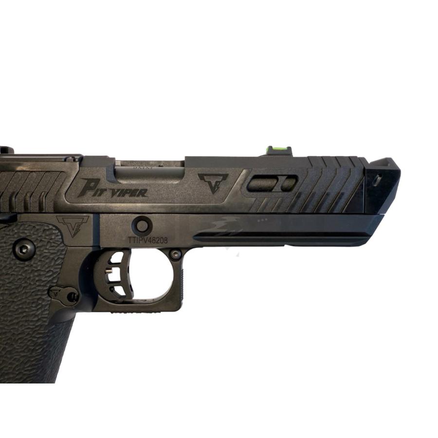NGS BATON airsoft BT-SAND VIPER BK ”PIT VIPER深彫” 刻印カスタム