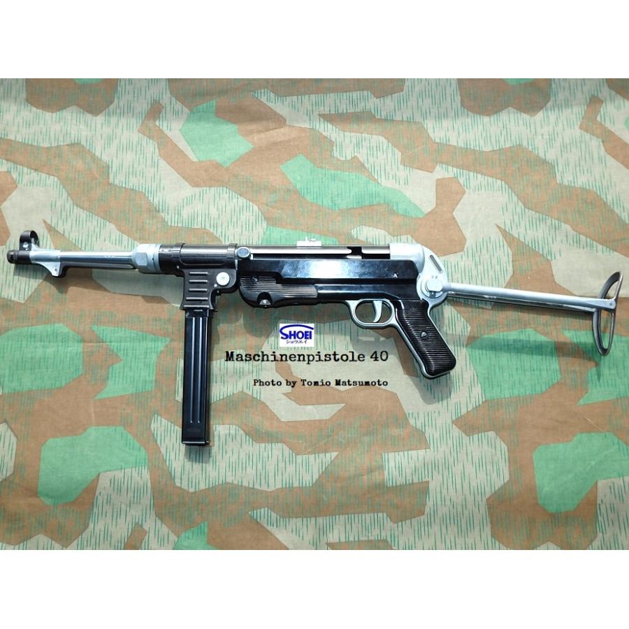 未使用 松栄製作所 SHOEI MP40 シュマイザー モデルガン ショウエイ 松栄 MP40 シュマイザー ダミーカートリッジ仕様モデルガン : ROCK-et