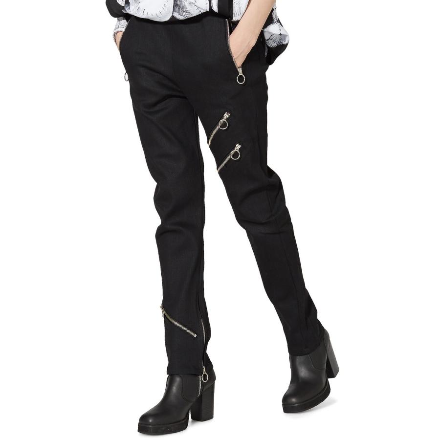 Ankorock アンコロック スキニー メンズ ラインパンツ レディース ユニセックス デニムパンツ ジップライン スリム スキニーデニム 細身 リングジップ Arb6210 Ankorock 通販 Yahoo ショッピング