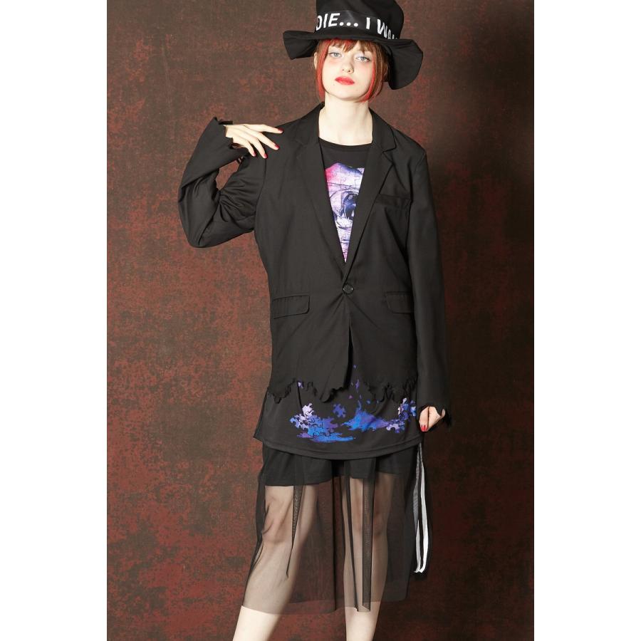 Ankorock アンコロック テーラードジャケットメンズ レディース ユニセックス 服 ブランド 1つボタン Tr素材 スーツ生地 長袖 ゆったり 大きいサイズ Aro6276 Ankorock 通販 Yahoo ショッピング