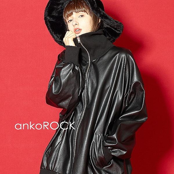 割引商品の販売 Ankorock アンコロック ブルゾン メンズ レディース 原宿系 クール ストリート 大きいサイズ かわいい 黒 ブラック オーバーサイズ フランス買付 Www Superavila Com