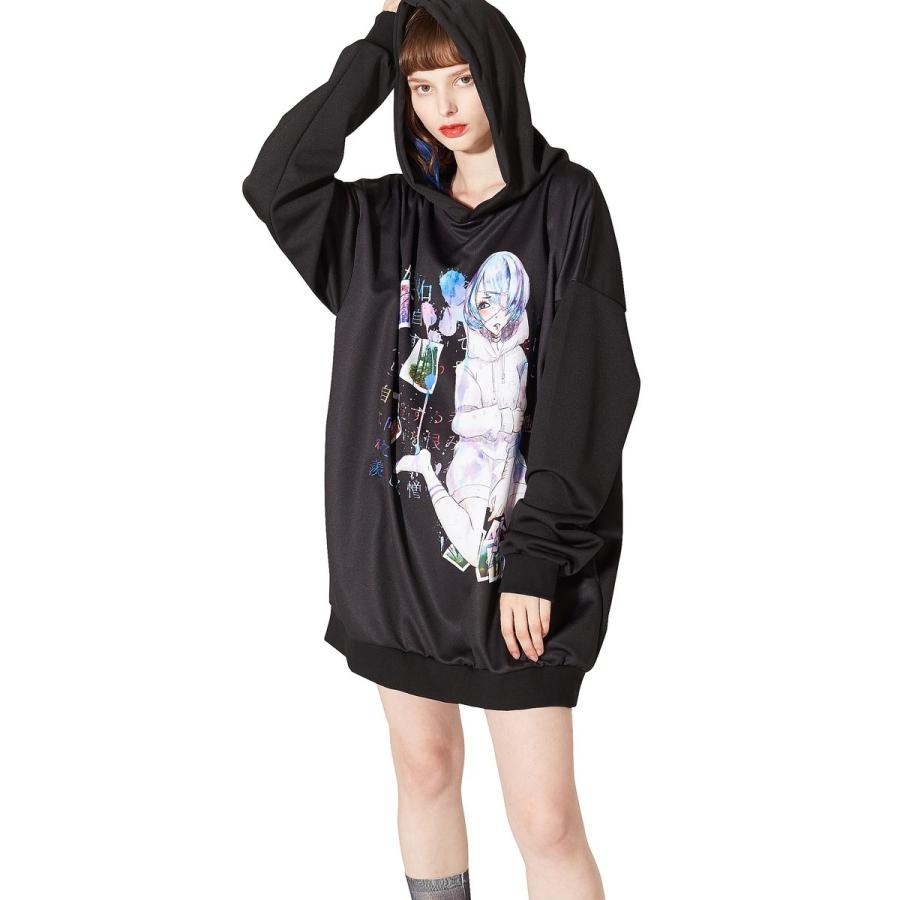 Ankorock アンコロック パーカー メンズ プルオーバー レディース ユニセックス ガールズ ビッグシルエット 女の子 大罪 アイドル Art6846 Ankorock 通販 Yahoo ショッピング