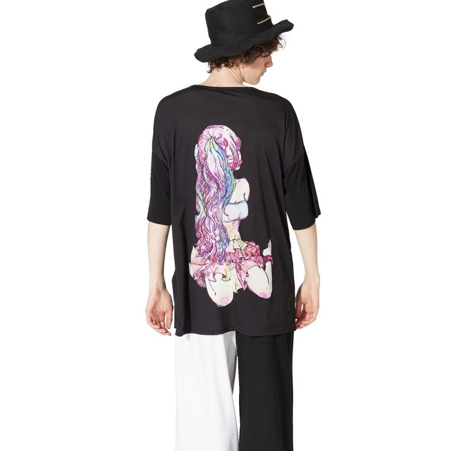 Ankorock アンコロック ビッグ Tシャツ メンズ カットソー レディース ユニセックス 半袖 ビッグシルエット プリント 女の子 ガール 監禁 Art7042 Ankorock 通販 Yahoo ショッピング