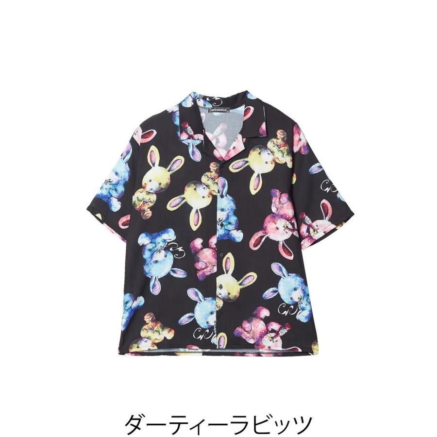ankoROCK アンコロック シャツ メンズ 開襟シャツ レディース オープン