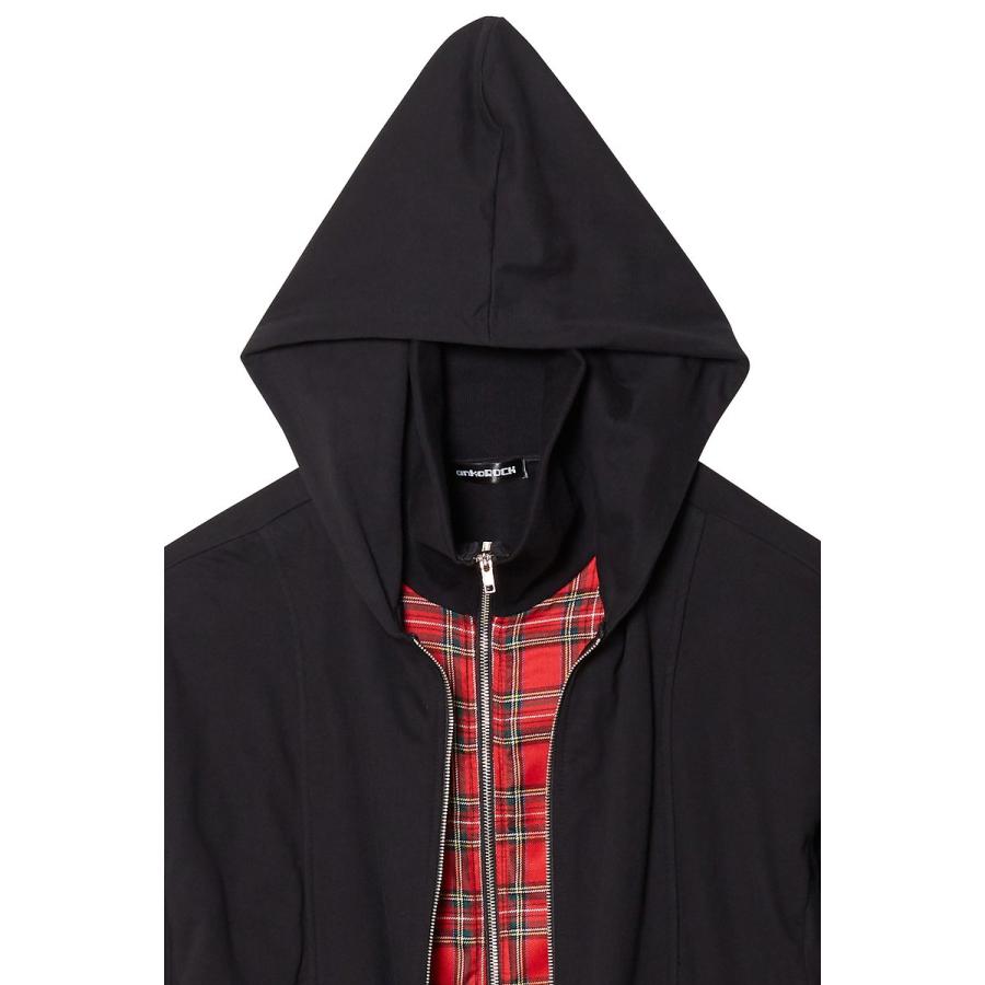 クリアランスバーゲン Ankorock アンコロック パーカー メンズ トップス レディース ワンピース ユニセックス ジップ 長袖 フェイクレイヤード ビッグシルエット 人気カラー再販 Www Mysmileteethwhitening Com