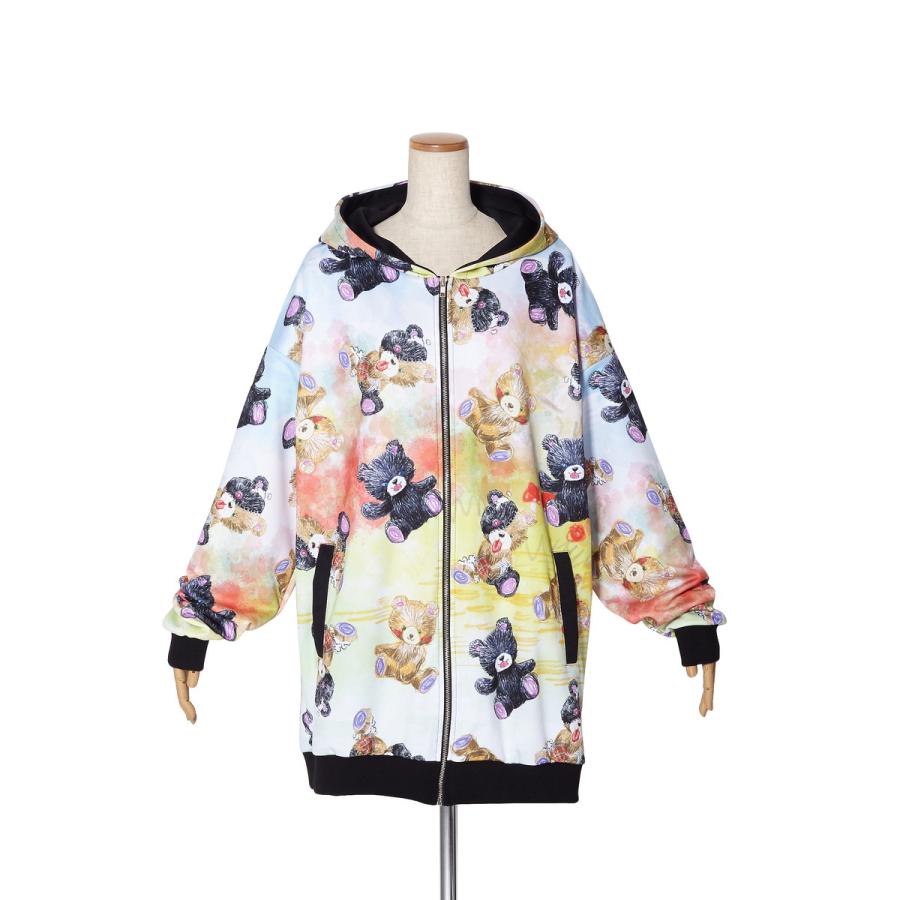 通販限定 Ankorock アンコロック パーカー メンズ プルオーバー レディース ユニセックス 服 ブランド 長袖 ロング丈 プリント 動物柄 熊 大きいサイズ 別注 Clinicagastroservice Com Br