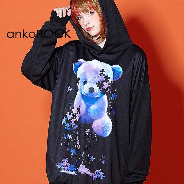 ankoROCK アンコロック パーカー メンズ プルオーバー レディース ユニ