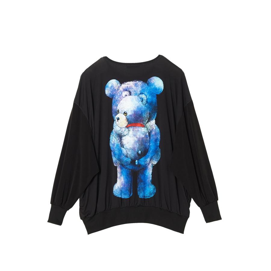 送料無料 新品 Ankorock ブランド 服 ユニセックス アンコロック Ankorock アンコロック ゆったり ブランド 服 ユニセックス レディース メンズ 抱っこにおんぶテディベア カットソー Tシャツ ロングスリーブ トップス Tシャツ カットソー Www Reinnec Cl