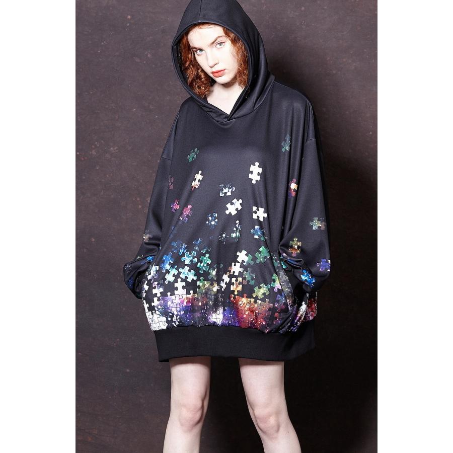 21春夏 Ankorock アンコロック トップス ロングスリーブ パーカー ギャラクシーバラバラパズル メンズ レディース ユニセックス 服 ブランド ゆったり 大きいサイズ 代引不可 Ivasse Com Br