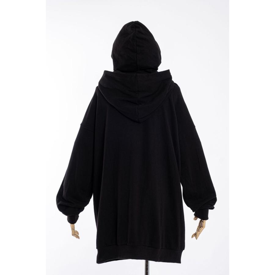 ankoROCK アンコロック レディース ハーフジップパーカー オーバー 