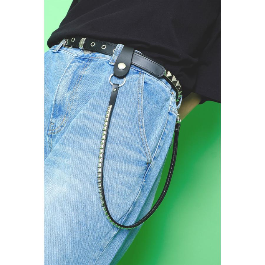 ウォレットチェーン スタッズ ベルト チェーン メンズ : ankoROCK