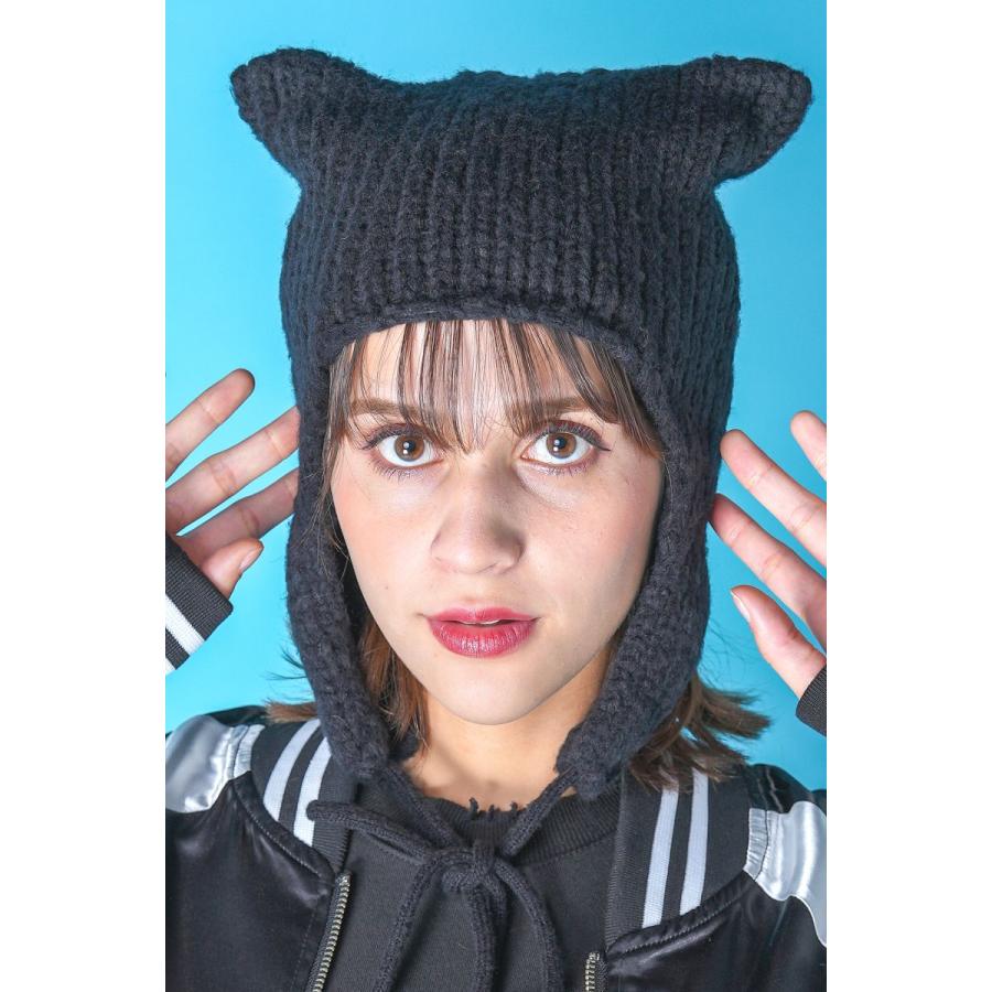 an meets zakka 猫耳耳当てニットキャップ : ankoROCK - 通販 - Yahoo