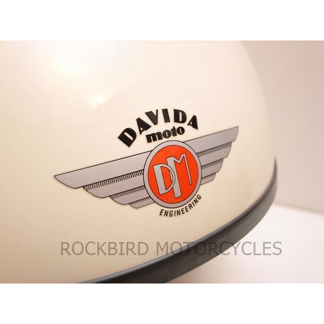 英国 ダビダ DAVIDA クリーム JETヘルメット モダンクラシック サイズL :davidajet1:ROCKBIRD