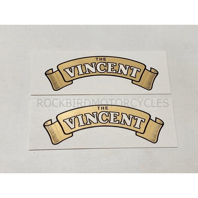 レプリカタンクデカール Wing メタルゴールド パン ナックル エボ ショベル