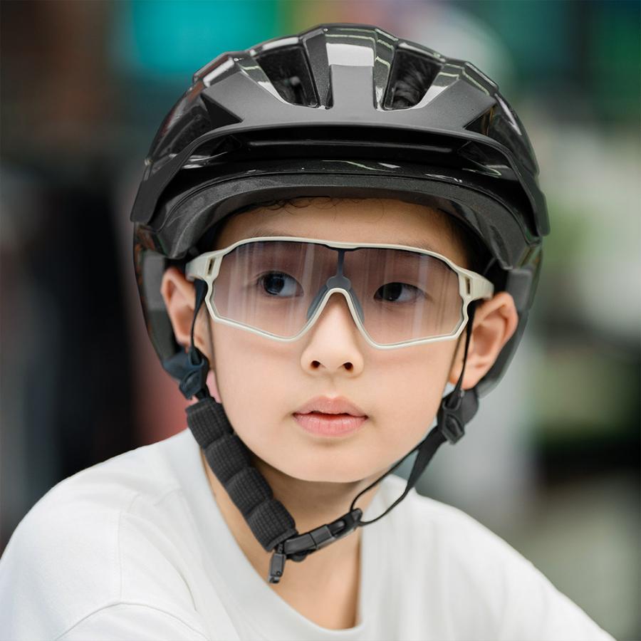 ヘルメット キッズ 子供用 CE安全規格 CEマーク ジュニア 自転車 サイズ調整可能 かっこいい 衝撃吸収 通学 ロックブロスの画像