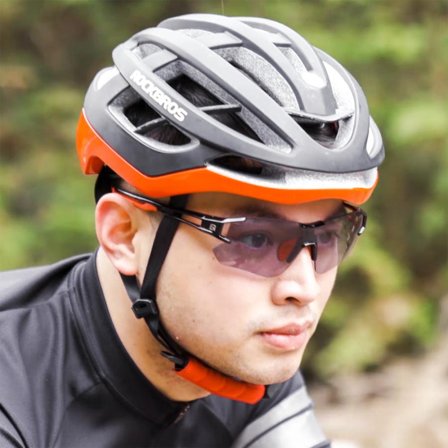 スポーツ サングラス 調光 レンズ 自転車 釣り ゴルフ 登山 変色