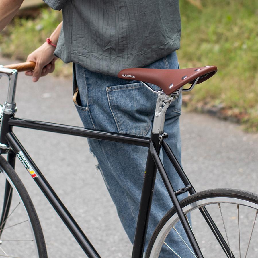 自転車 サドル 交換 ビンテージ レトロ クラシックサドル フラット形状 おしゃれ Pvcレザー スタッズ クロスバイク ミニベロ Rockbros ロックブロス Df 1036c B Rockbros 通販 Yahoo ショッピング