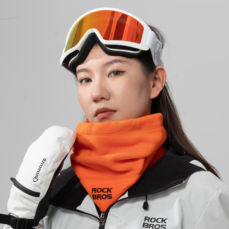 ROCKBROS ネックウォーマー 防寒 保温 メンズ レディース ビーニー