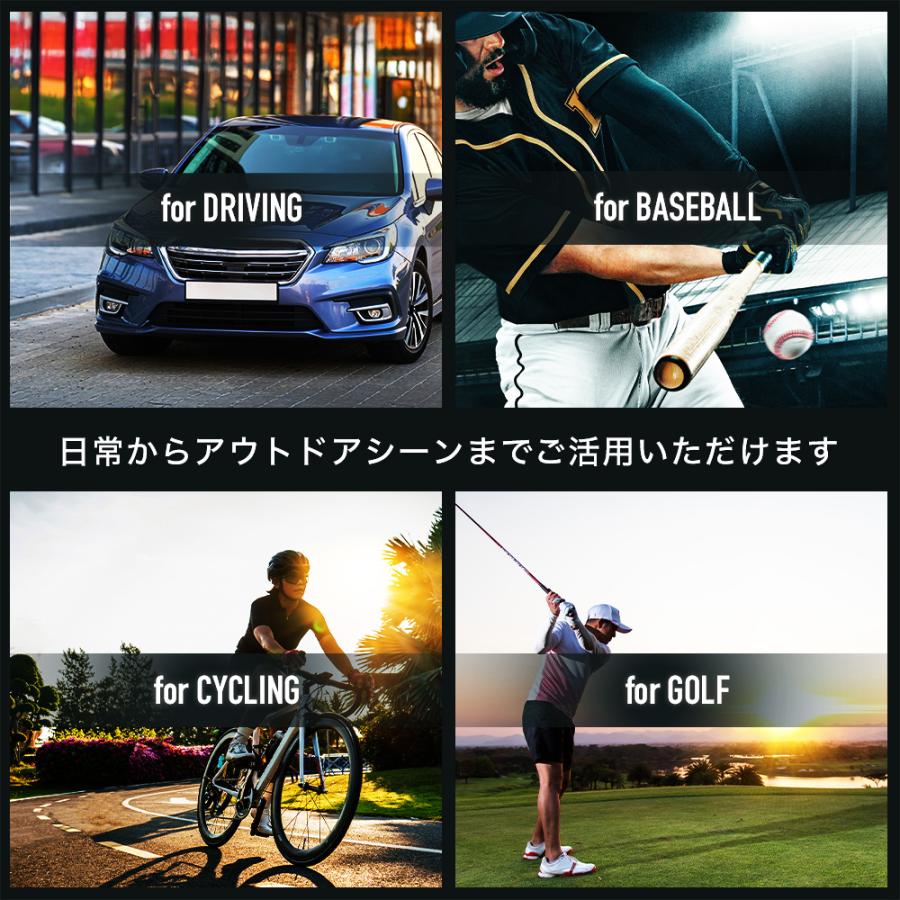 サングラス スポーツサングラス 超軽量 調光 HDレンズ 選べるタイプ