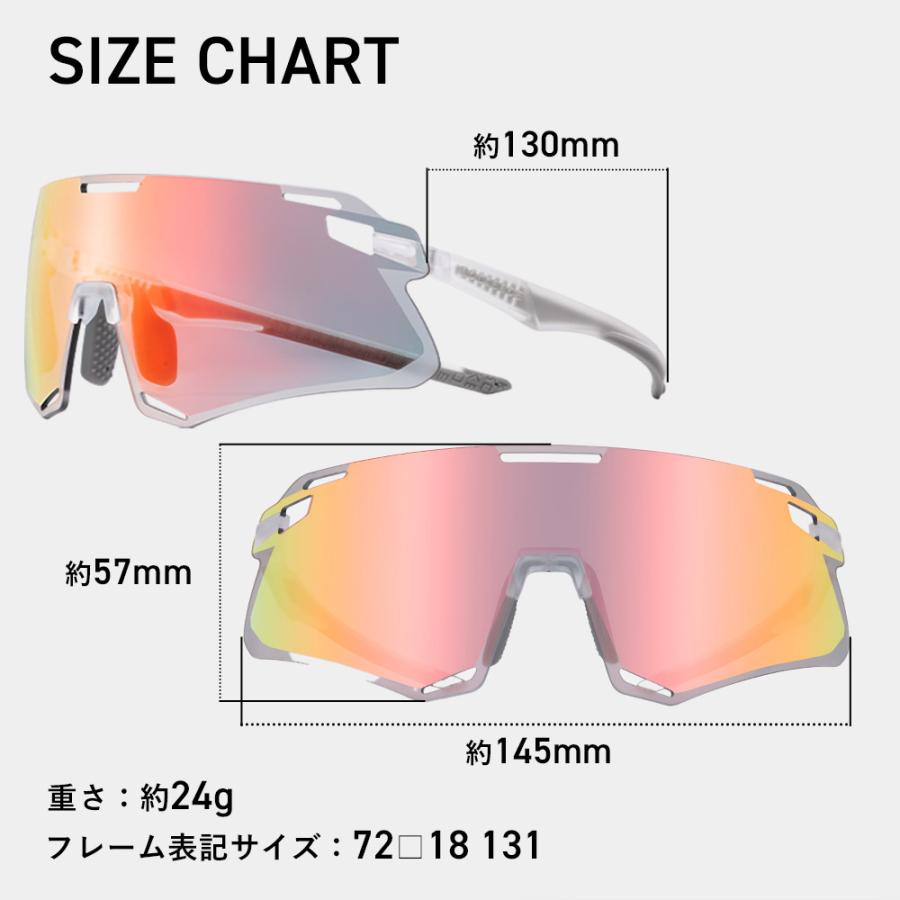 サングラス スポーツサングラス 超軽量 HDレンズ コントラスト調整 UV