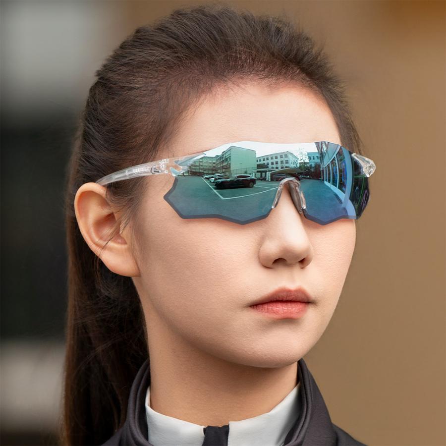 スポーツサングラス　being Libero【グレー】ブルーミラー(紫外線調光) Libero【グレー】Blue Mirror Lens(紫外線調光) – being