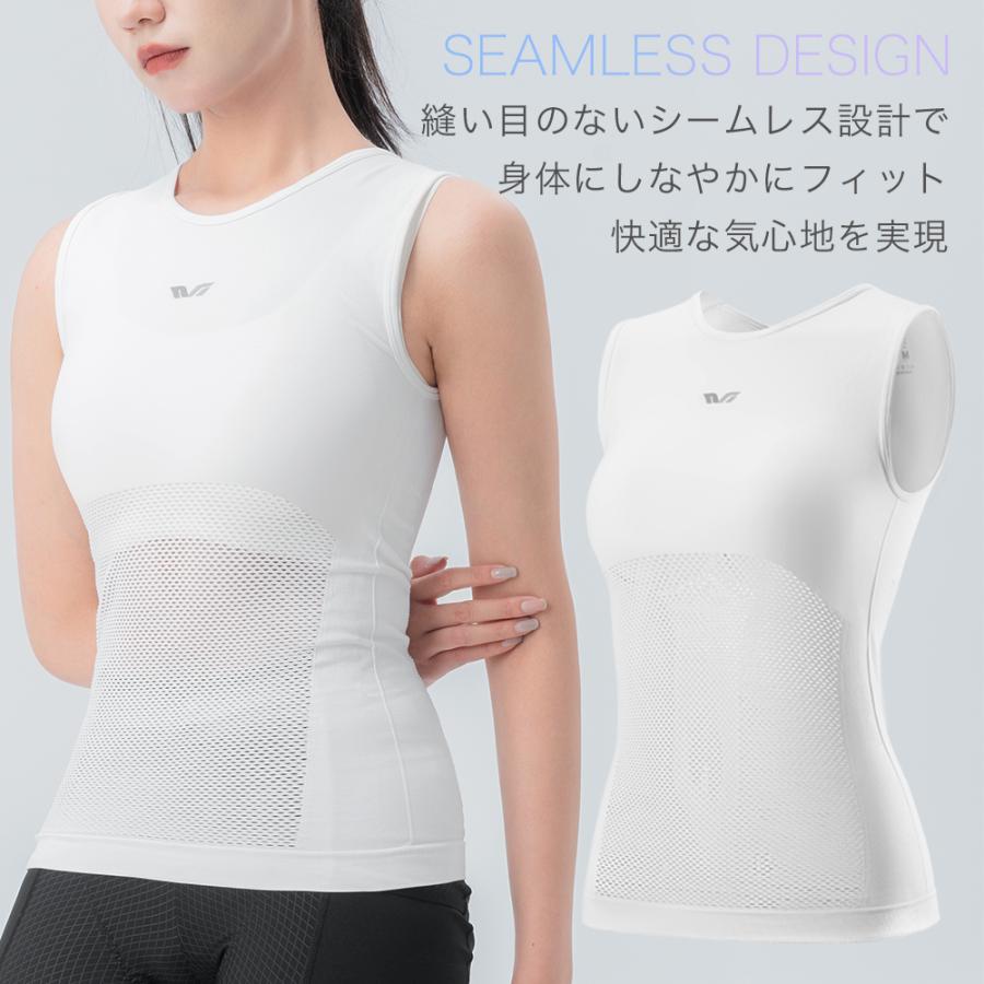 ROCKBROS サイクルウェア レディース メッシュ インナー