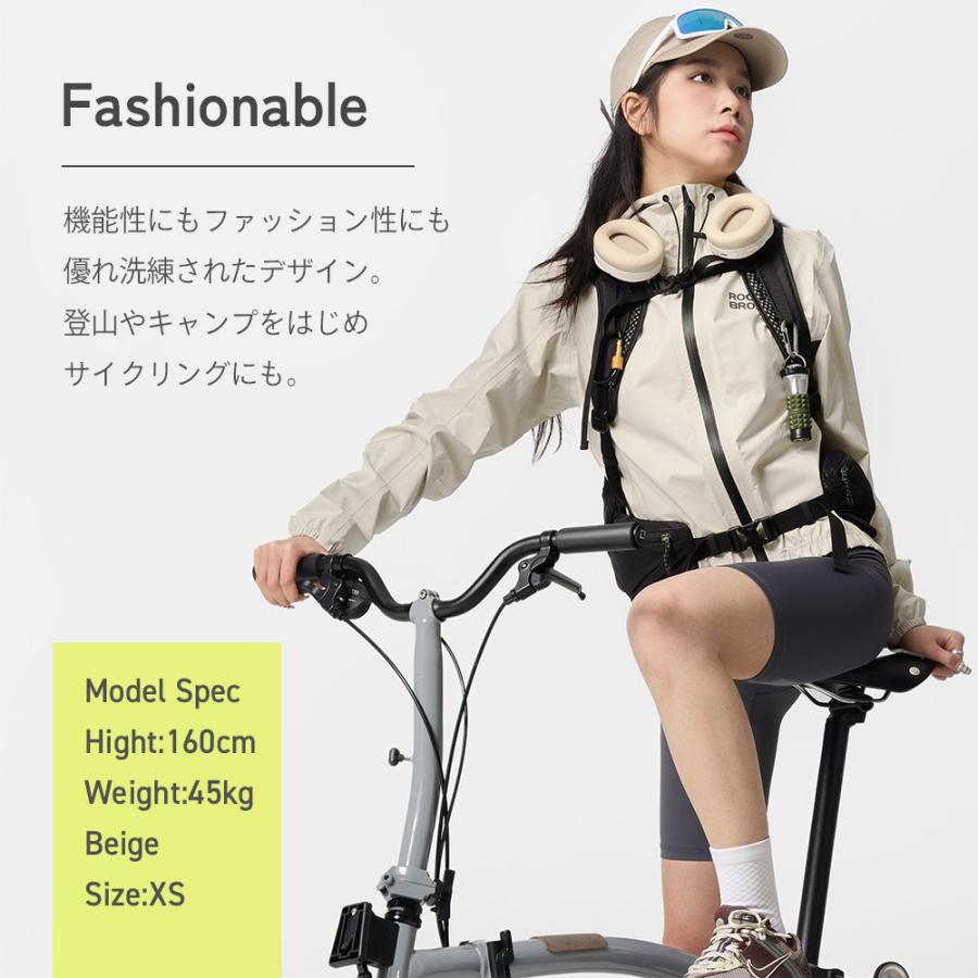 CRONOS 春夏ウインドブレーカー レインウェア セットアップ CRONOS ACTIVE WINDBREAKER【BLACK】