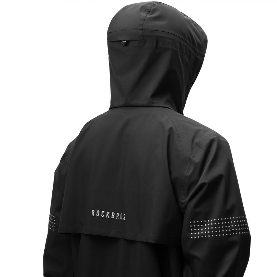 ROCKBROS レインコート レインウェア カッパ ロング メンズ レディース