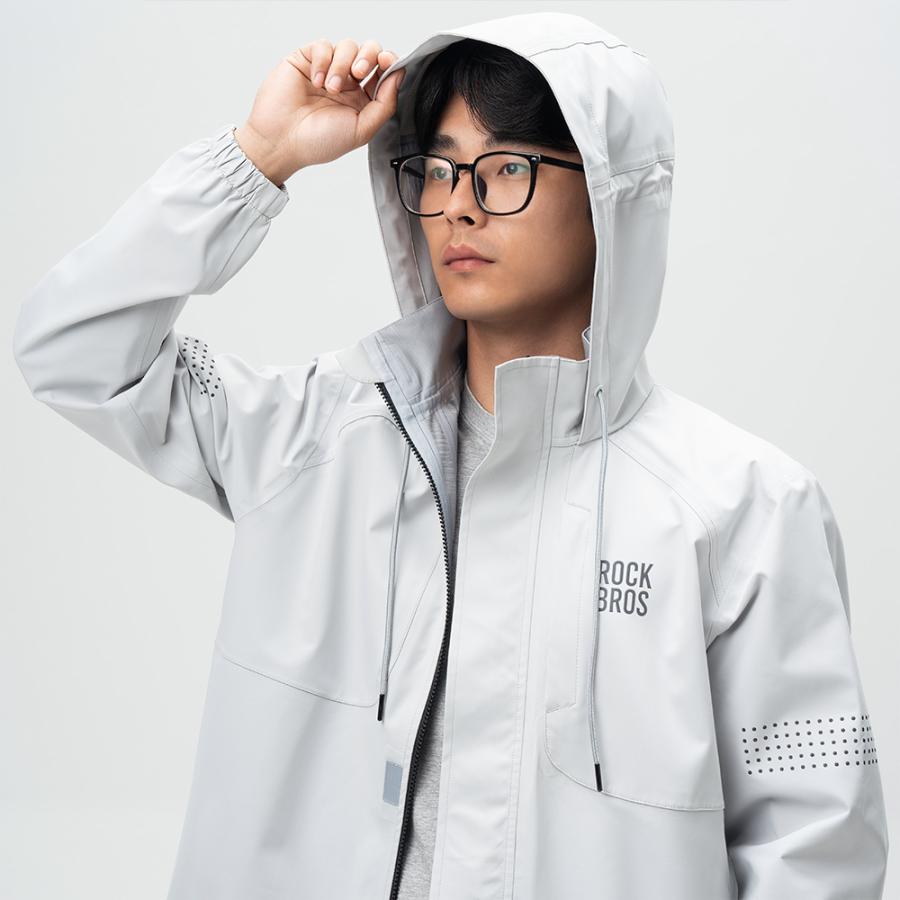 ROCKBROS レインコート レインウェア カッパ ロング メンズ レディース