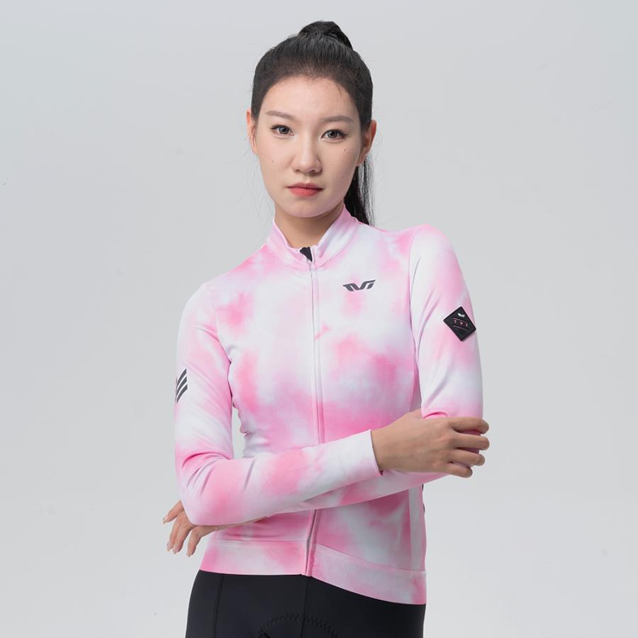 ROCKBROS サイクルジャージ サイクルウェア 長袖 秋冬 フリース 裏起毛