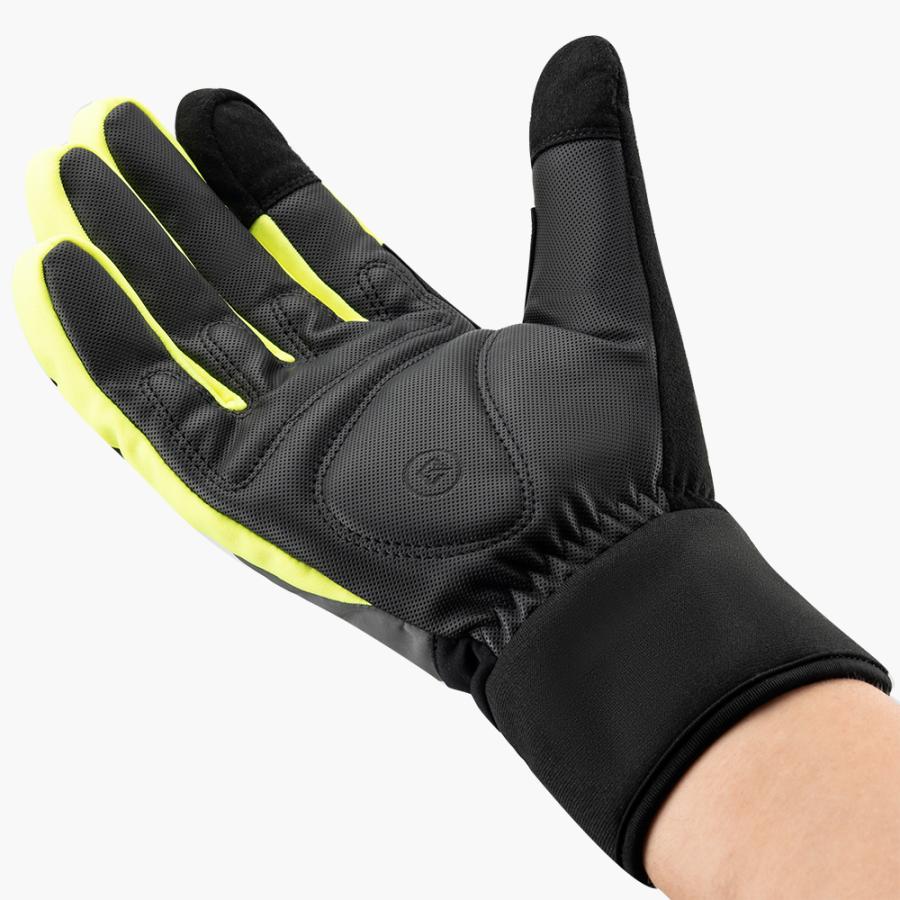 ROCKBROS 自転車 バイク グローブ 手袋 春 秋 冬 防風 防寒 保温 裏