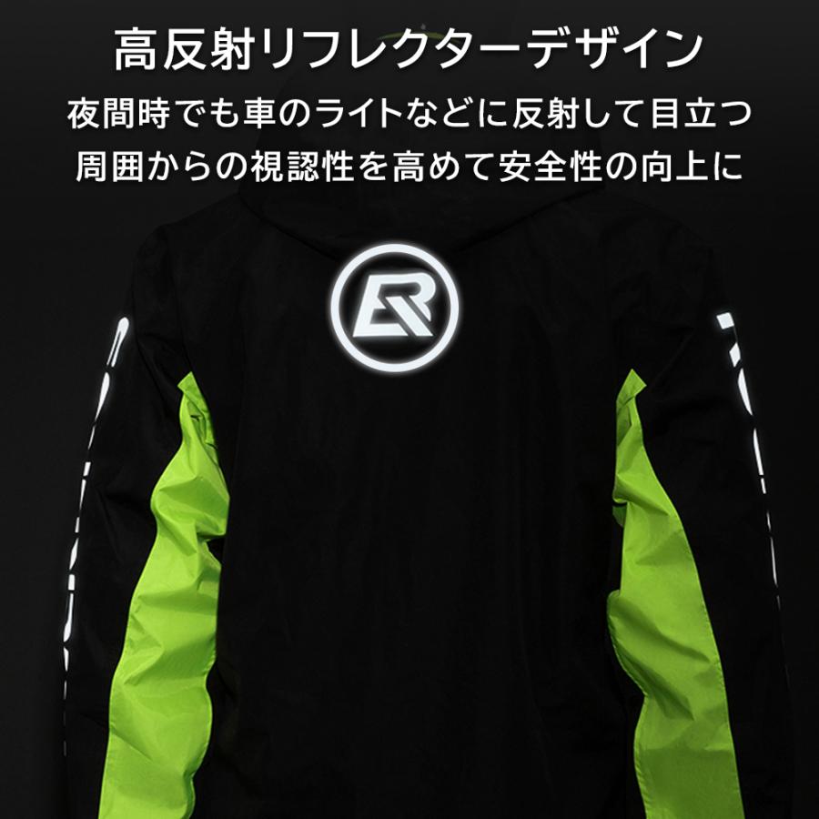 ROCKBROS レインウェア 上下セット メンズ レディース バイク 雨合羽