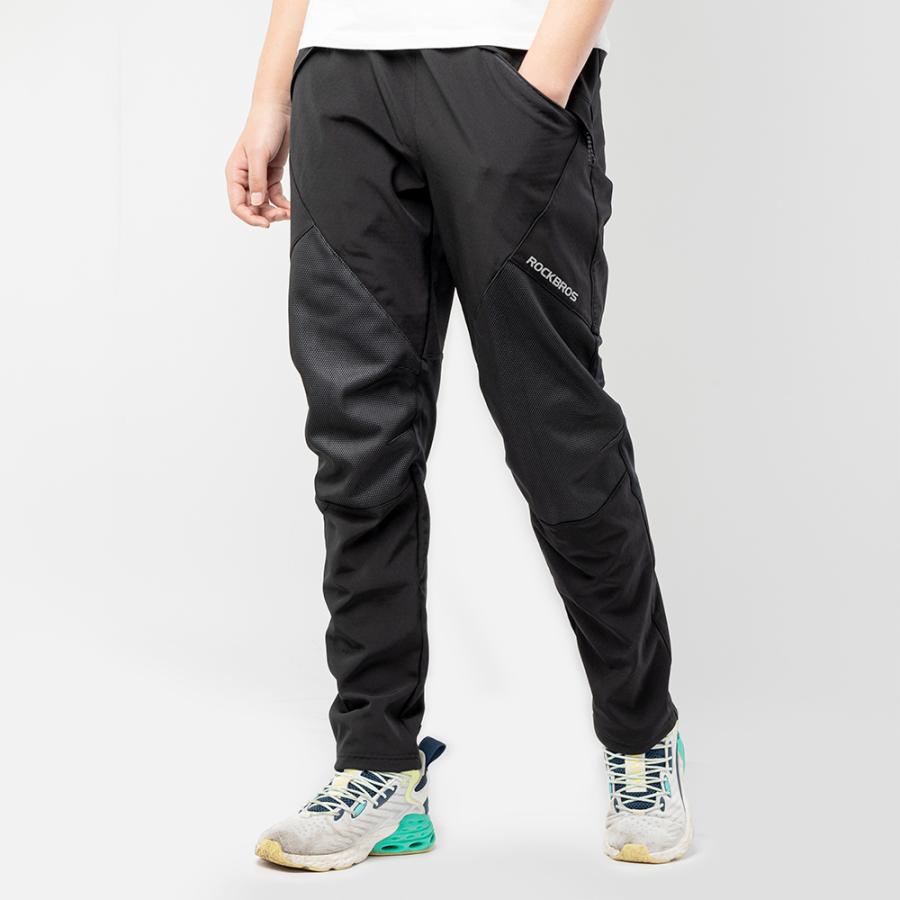 ROCKBROS サイクルパンツ 冬用 サイクリングパンツ ロングパンツ