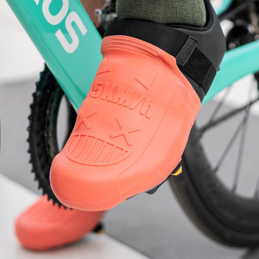 自転車競技トラック用シューズカバー チャック有り サイクリング