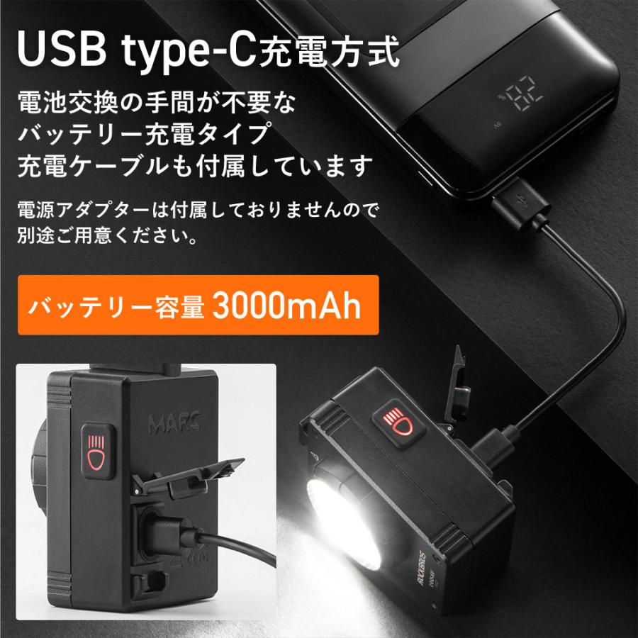 ROCKBROS 自転車 ライト 充電式 USB 後付け サイコンマウント 800