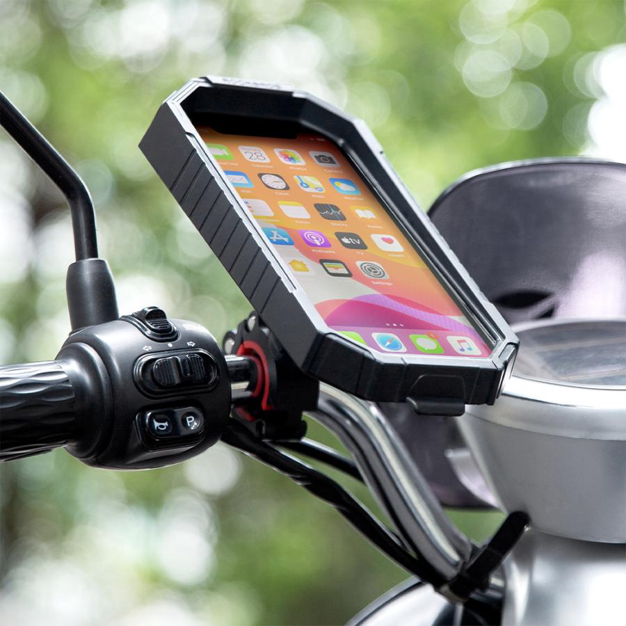 ROCKBROS 自転車 バイク スマホホルダー スタンド 携帯 防水 ハンドル