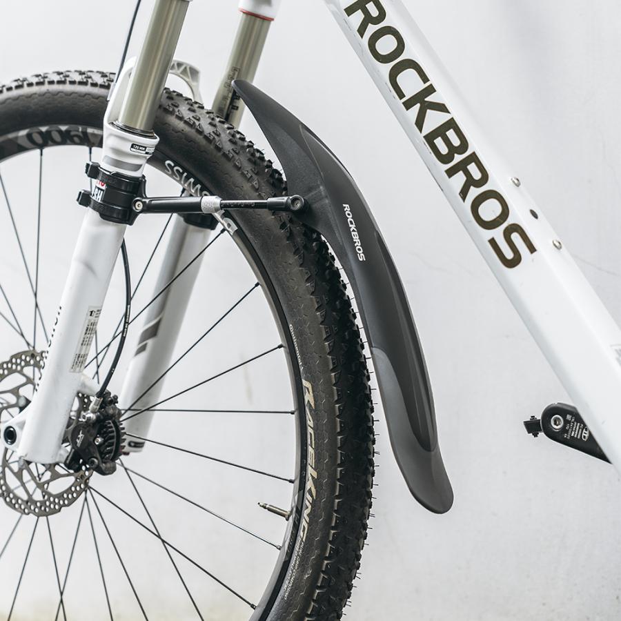 ROCKBROS 自転車 泥除け 泥よけ フロント 前輪用 26-29インチ